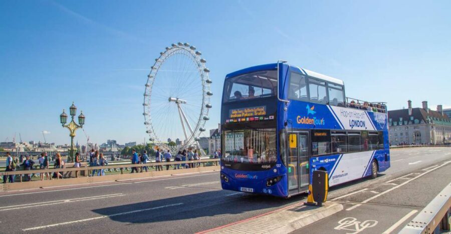 London: Panoramic Open-Top Bus Tour - Audio in 12 languages: a practical safety net if your group splits up