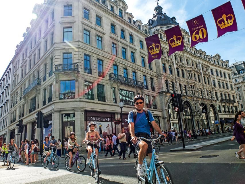 London: Private Bike or eBike Gold Classic Tour - Choose your route: Central, East, West, or Hug the Thames