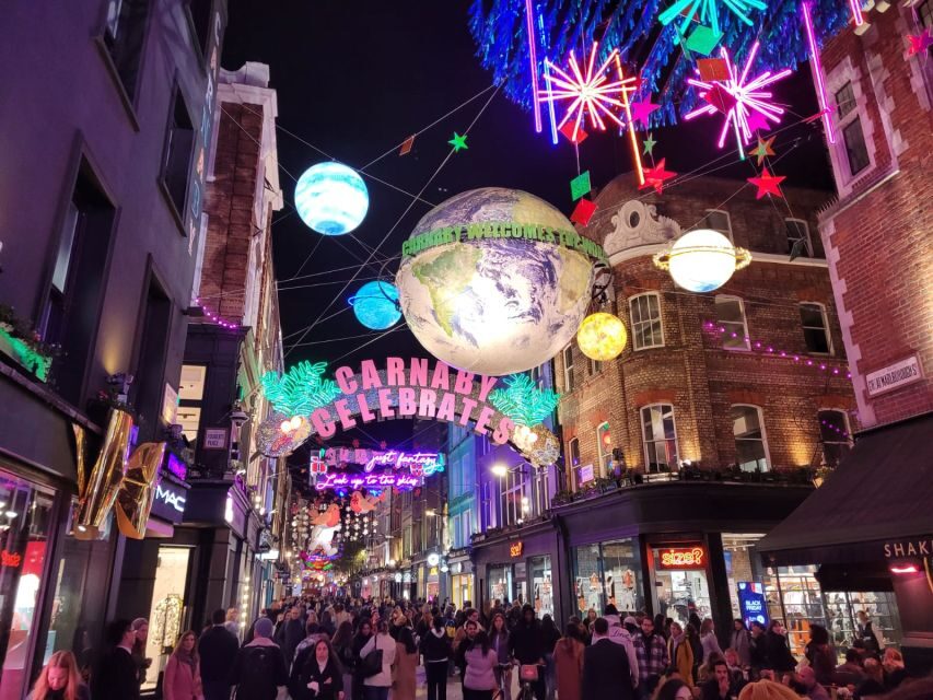 London: Private Christmas Lights and Markets Walking Tour - Christmas markets: quick, flexible browsing for treats and gifts