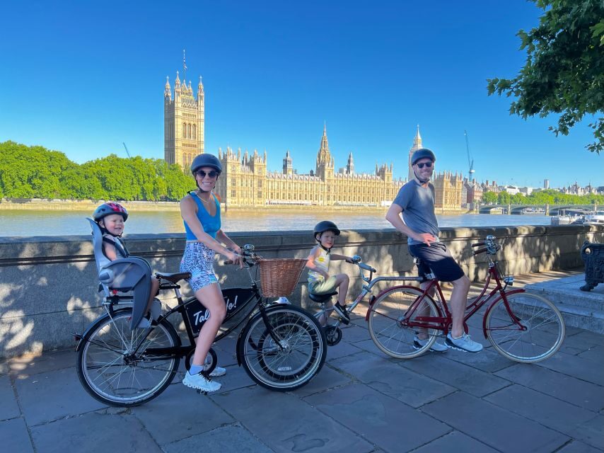 London: Private Family Guided Bike Tour with Childseats - Meet point and how to start without stress