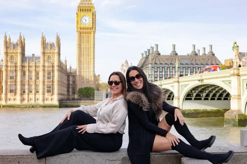 London: Private travel vacation photoshoot -Romantic Special - Choosing your session length: 30 minutes vs VIP (up to 90 minutes)