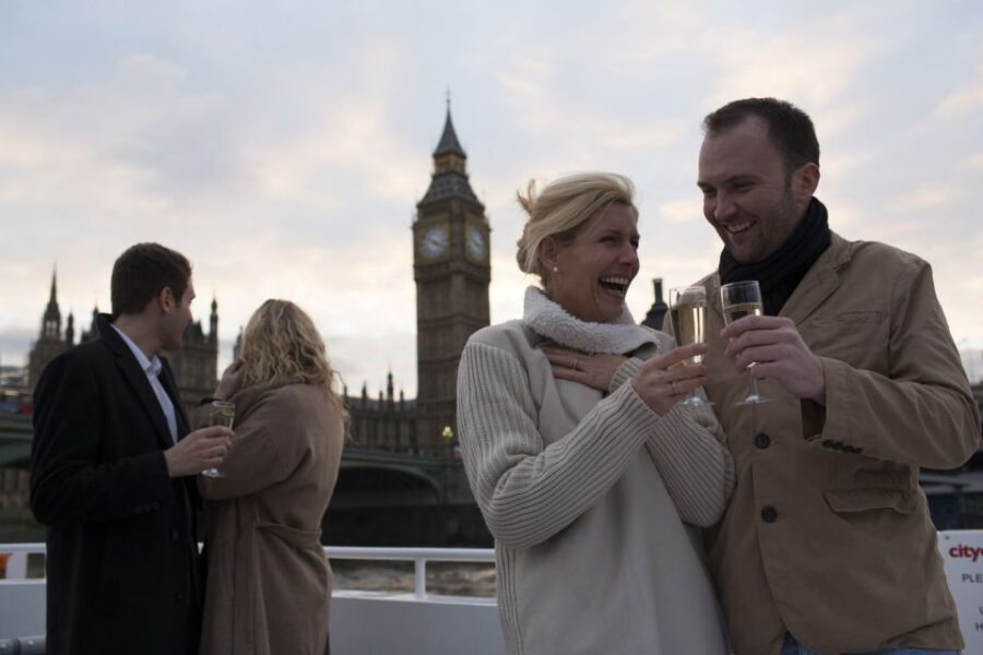 London: River Thames Evening Cruise with Bubbly and Canapés - Tower Millennium Pier and the smartest way to pick your viewing spot