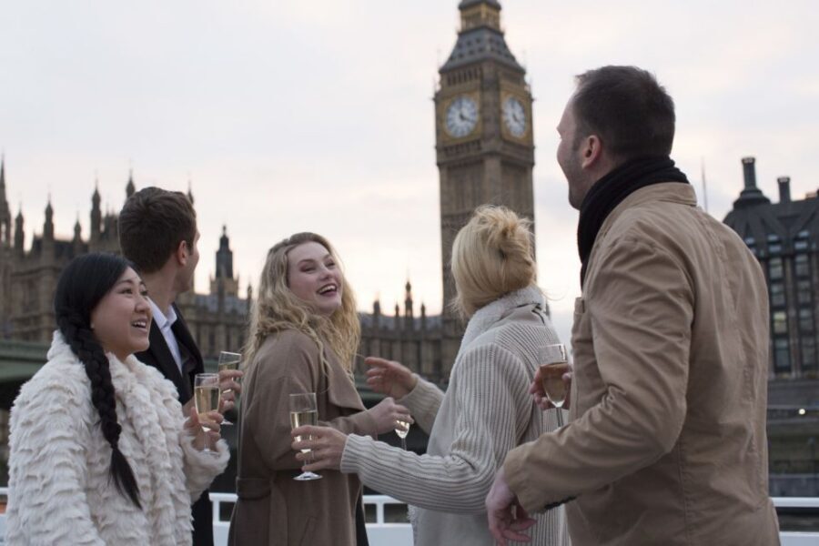 London: River Thames Evening Cruise with Bubbly and Canapés - Weather-proofing: how to enjoy the cruise in rain or cold