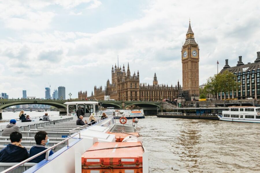 London: River Thames Hop-On Hop-Off Sightseeing Cruise - Shakespeare’s Globe, HMS Belfast, and the Shard: Iconic, but Still Human