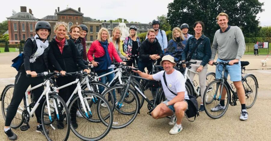 London: Royal Parks and Palaces Afternoon Bike Tour - Hyde Park on Rotten Row: riding with the Serpentine in view