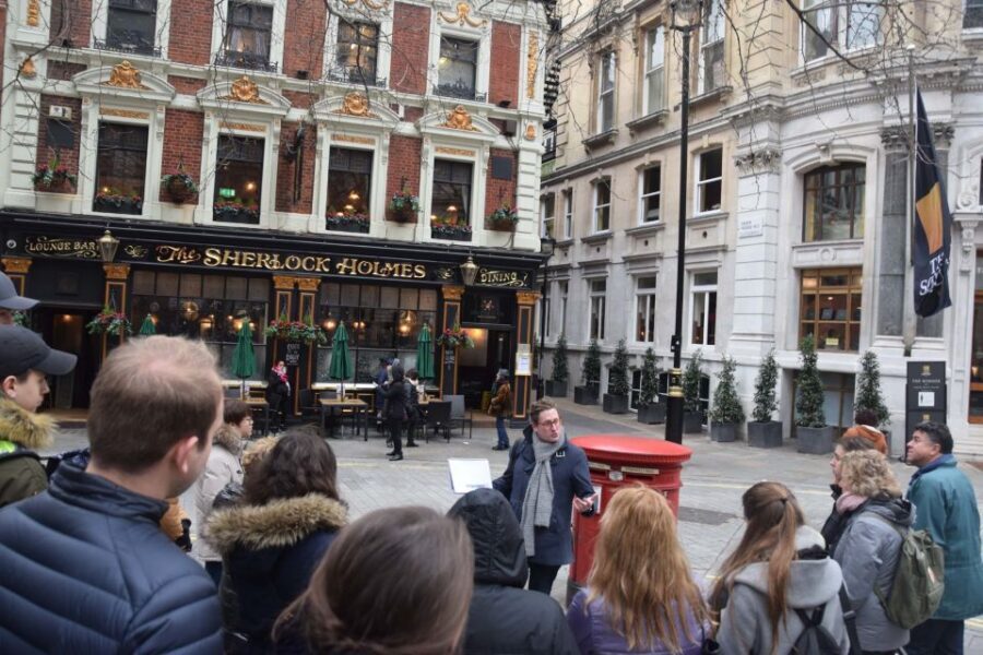 London: Sherlock Holmes-Themed Walking Tour - What the 2-hour walk covers, step by step