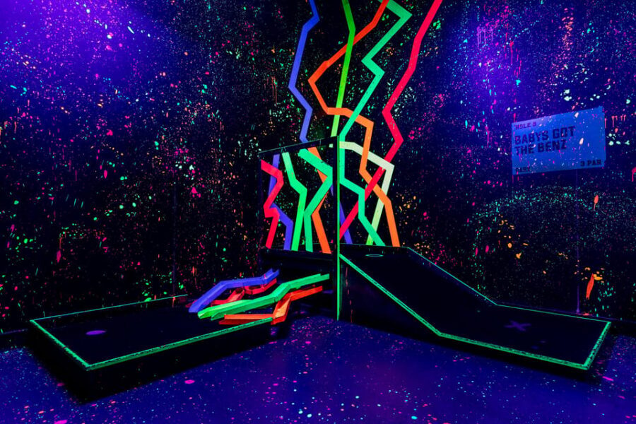 London: Shoreditch Junkyard Golf Tickets for 9 or 18 Holes - The four course worlds: what you’ll face hole by hole