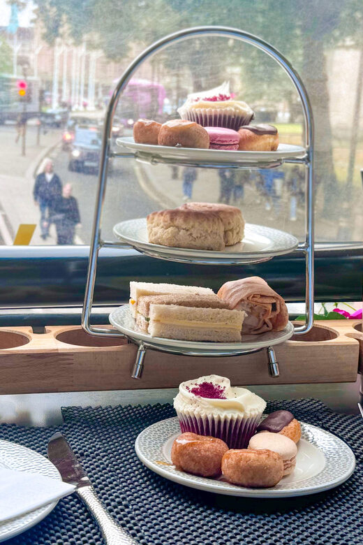 London: Taylor Swift-Inspired Afternoon Tea Bus Tour - Afternoon tea on a double-decker: what’s actually on your tray