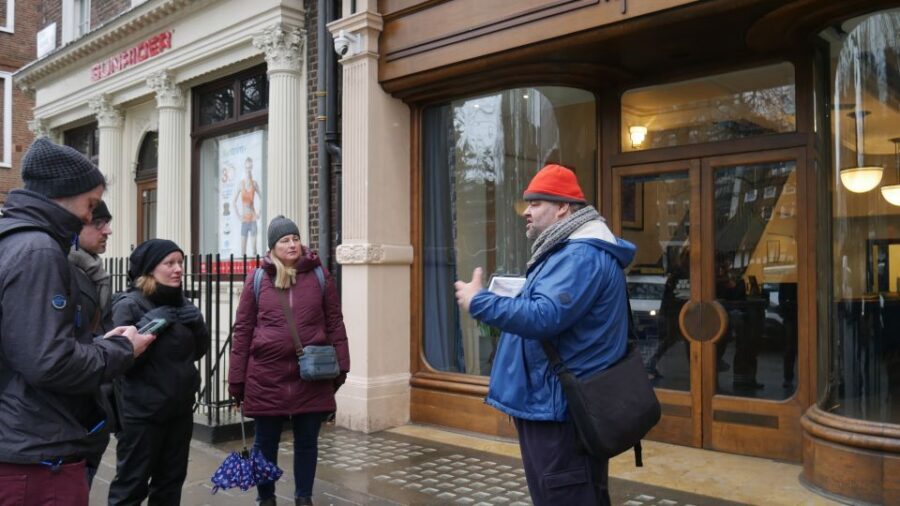 London: The Beatles Walking Tour of Soho and Mayfair - Starting at Hard Rock Cafe: setting you up fast