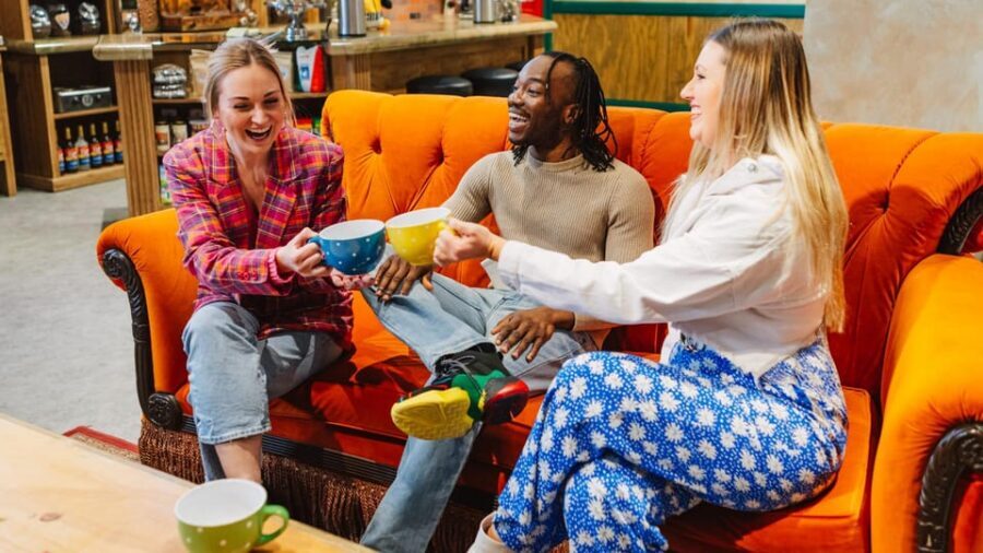 London: The FRIENDS™ Experience Entry Ticket - FRIENDS Station: snacks, coffee, and extra photo time