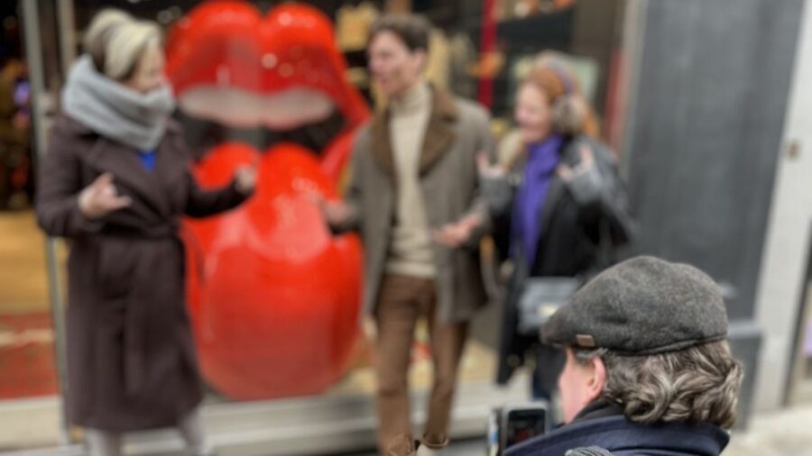 London: The Great British Rock and Roll Music Walking Tour - Finding the meeting point at Centre Point, Tottenham Court Road