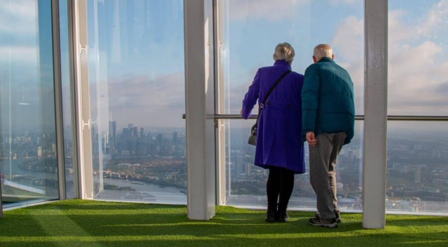 London: The Shard Entry Ticket with Champagne - Multimedia exhibits: how they add context without slowing you down