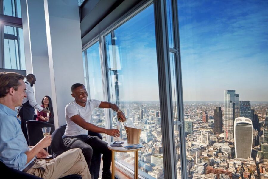 London: The View from The Shard - Getting in at London Bridge: Joiner Street and security flow