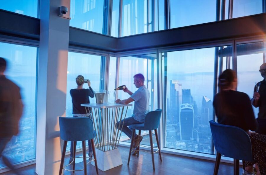 London: The View from The Shard - Souvenir photo and the cost of keeping the moment