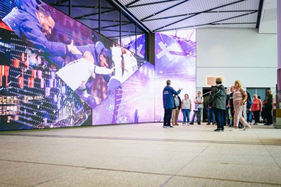 London: Tottenham Hotspur Stadium Tour - The NFL Away Locker Room: When Spurs Meets Sports-Style Showmanship