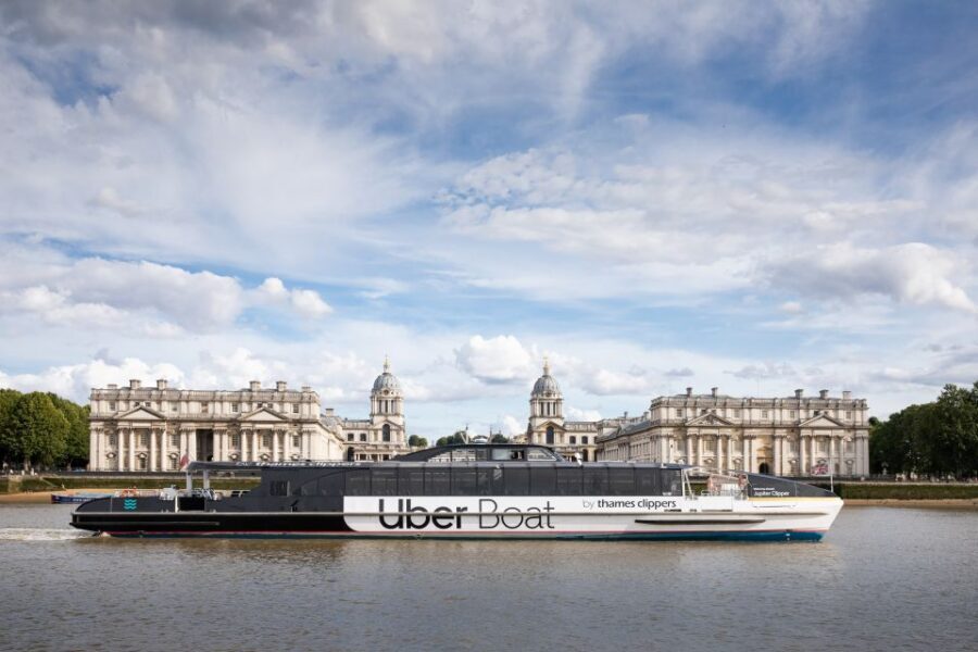 London: Uber Boat 1-Day Hop-On Hop-Off and Cable Car Tickets - The Uber Boat hop-on hop-off ride: comfort, speed, and views that do the talking