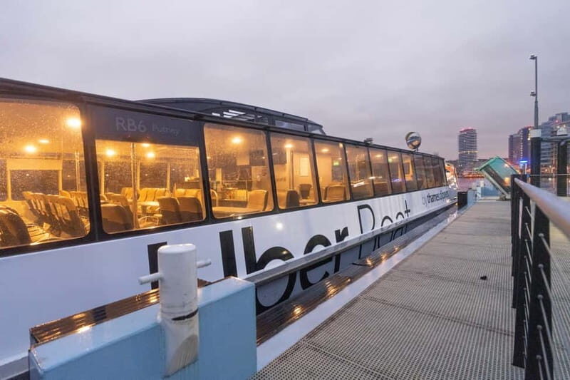 London: Uber Boat by Thames Clippers Return River Ticket - What you’ll see on the Central run (Tower Bridge, the City skyline, and the iconic river line)