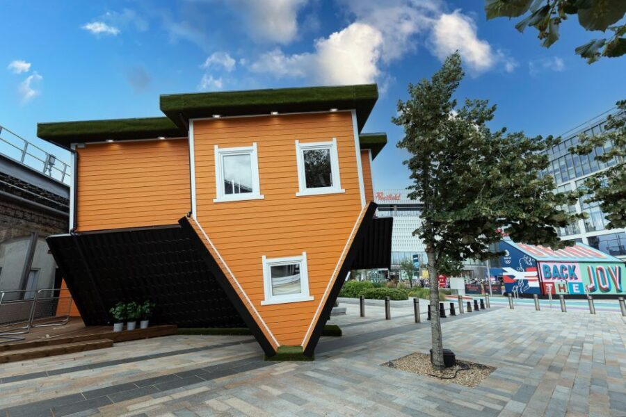 London: Upside Down House Westfield White City Entry Ticket - Before You Enter: Ticket Office Check-In and First Rules