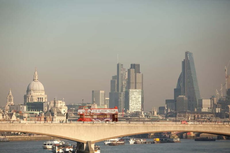 London Vintage Bus Tour: Live Comedy Sightseeing Show - Key highlights you’ll care about