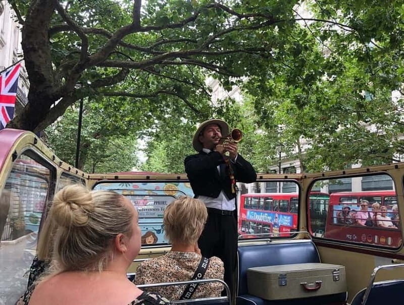 London Vintage Bus Tour: Live Comedy Sightseeing Show - The vintage bus advantage: fewer headaches than hop-on hop-off