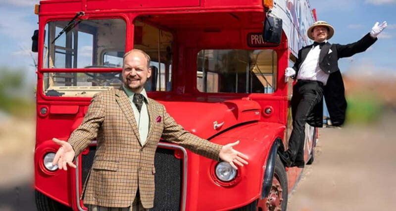 London Vintage Bus Tour: Live Comedy Sightseeing Show - Lord Larksford and Cheeksworth: comedy that drives the facts