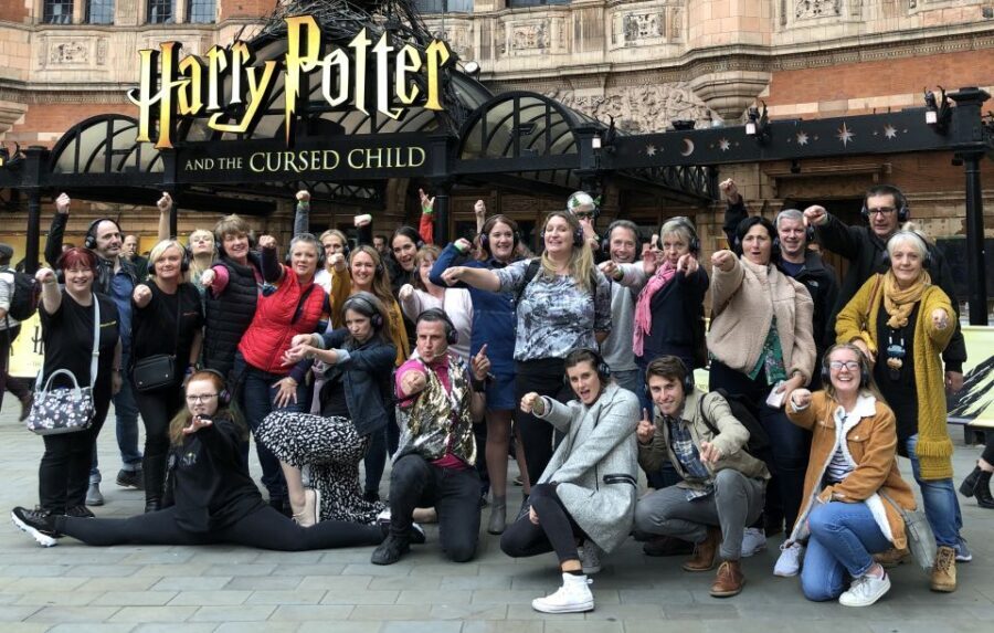 London West End Musical Silent Disco Walking Tour Top 1% - Gielgud Theatre and Apollo Theatre: a fast lane through the classics