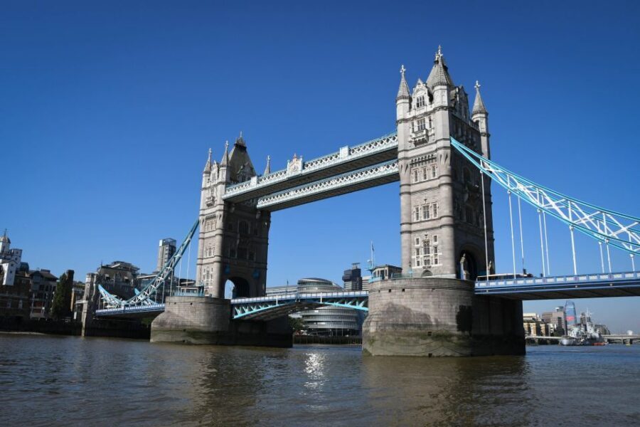 London: Westminster Tour, Tower of London & Tower Bridge - Tower Bridge: interactive displays, Engine Rooms, and the glass walkway