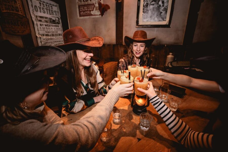 London: Wild West Saloon Immersive Cocktail Experience - Moonshine smuggling: games, American accents, and staying under the radar