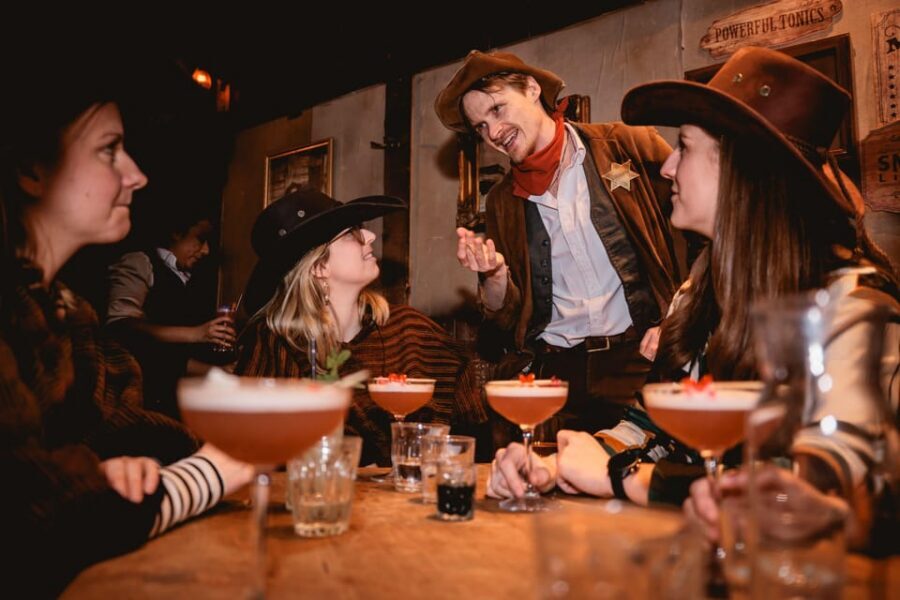 London: Wild West Saloon Immersive Cocktail Experience - Your 3 cocktails or mocktails: what personalized really means