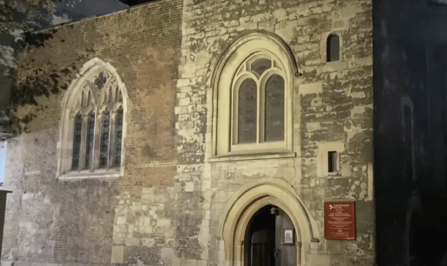 London's Ghosts & Gruesome Past Nighttime Walking Tour - St Bartholomew the Great: 900 years of churchyard stories