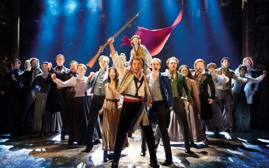 London's West End: Ticket to Les Misérables - Sondheim Theatre on Shaftesbury Avenue: Getting oriented fast