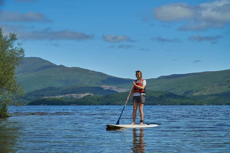 Luss: Loch Lomond Paddleboard Hire - Your paddle route: islands like Inchconnachan and the Narrows