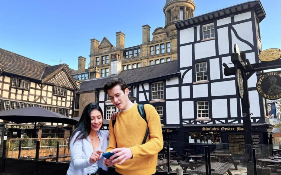 Manchester: City Walking Tour & Exploration Game - A Puzzle Walk Starting Inside Manchester Victoria