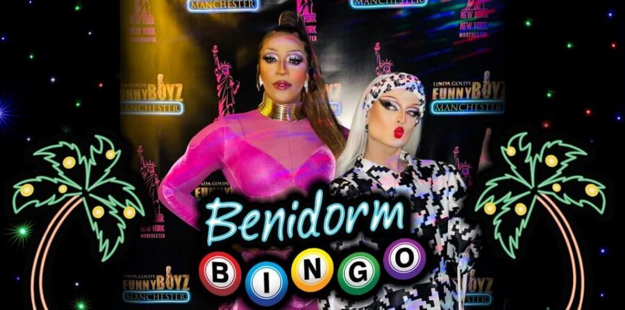 Manchester: FunnyBoyz Benidorm Bingo Cabaret Show - Drag Cabaret Mingling: The Social Part That People Remember