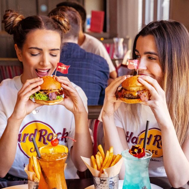 Manchester: Hard Rock Cafe Set Menu for Lunch or Dinner - The Rock Memorabilia Effect: Why the Setting Matters