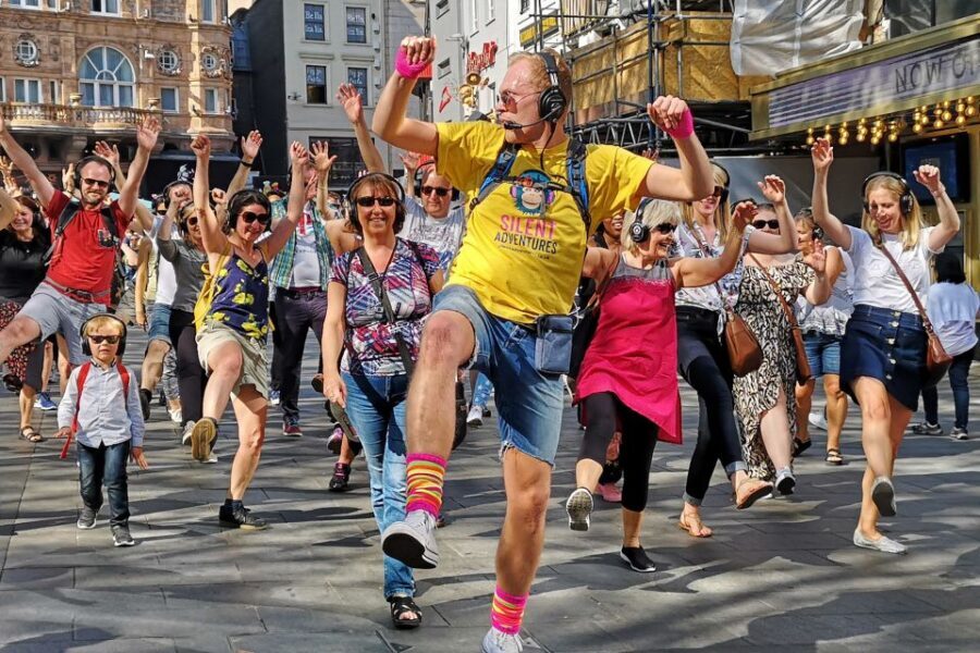 Manchester: Silent Disco Adventure Tour - Deansgate to Shudehill: The Two Streets That Set the Tone