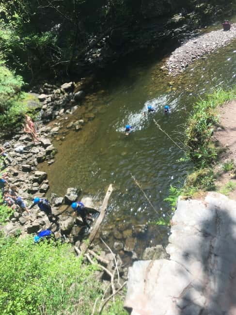 Neath: Canyoning, Gorge Walking & Waterfall Trekking Tour - Waterfall trekking moments: what it feels like to walk under waterfalls
