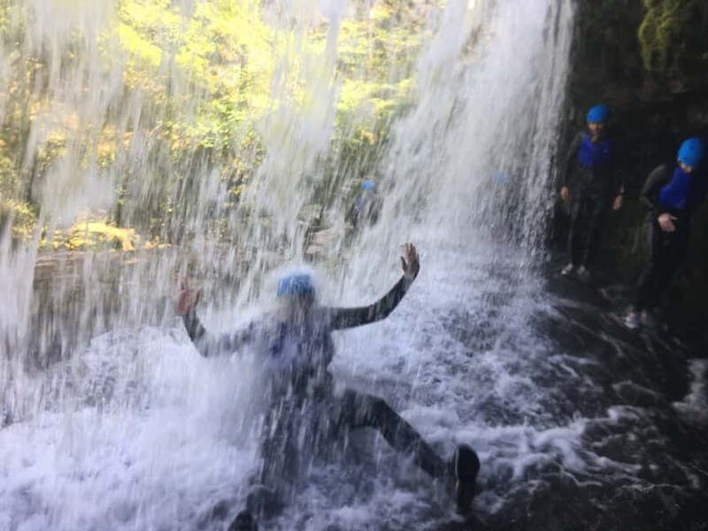 Neath: Canyoning, Gorge Walking & Waterfall Trekking Tour - Meet at SA11: how the 4 hours typically flow