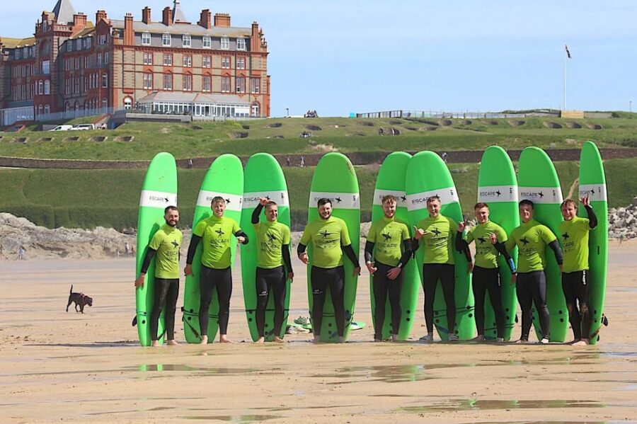 Newquay: 2 hour Surf Experience - For Beginners/Improvers - Beginner-Friendly Coaching: The Board-Tail Stand Method