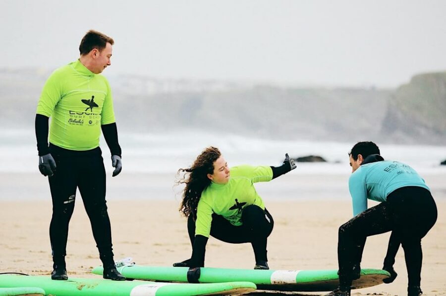 Newquay: 2 hour Surf Experience - For Beginners/Improvers - What Happens in the First 20 Minutes on the Beach