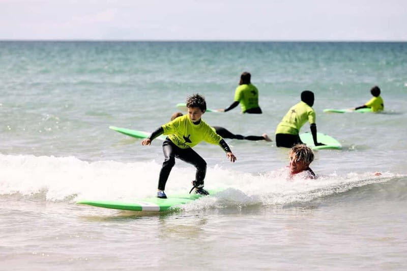 Newquay: Kids Surf Lessons, For 8-13 Years. Fun & Safe! - Where you meet: sea-facing terrace at Belushi’s premises