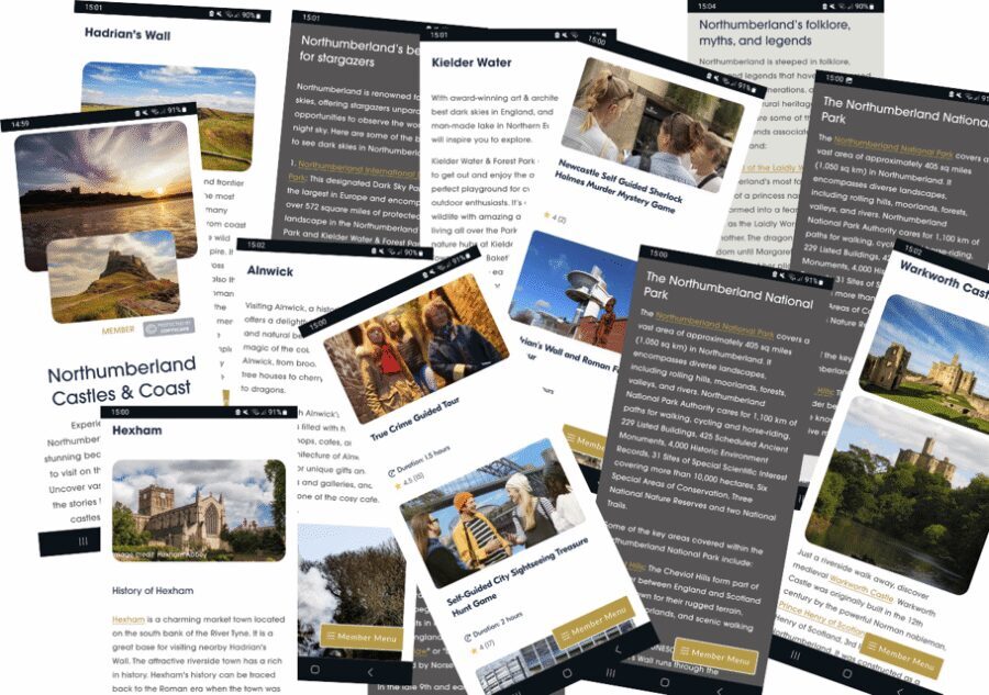 Northumberland Castles & Coast Online Road Trip Travel Guide - Hexham: a practical launchpad near Hadrian’s Wall