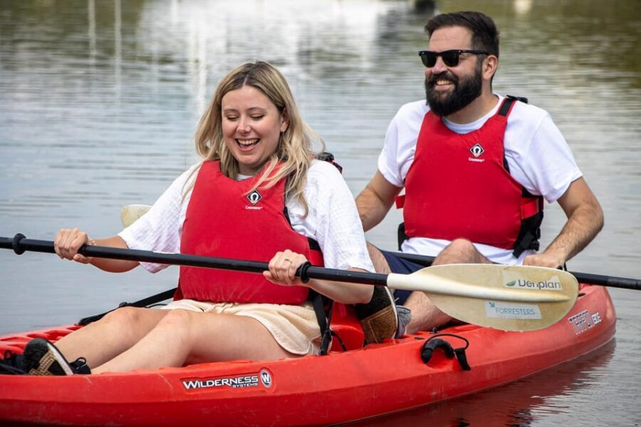 Norwich: Kayak down the Norfolk Broads - Entering the Water at Norwich’s Wensum River