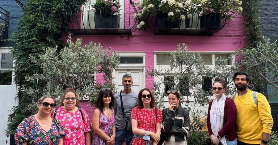 Notting Hill Walk Celebrities and Film Locations- London - The Blue Door: A Photo Stop With Real Story Payoff