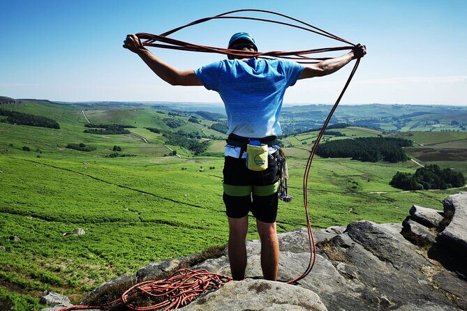 Outdoor Rock Climbing Taster Day in Peak District - Meeting Pure Outdoor Ltd in Bamford: start smart at 9:30am