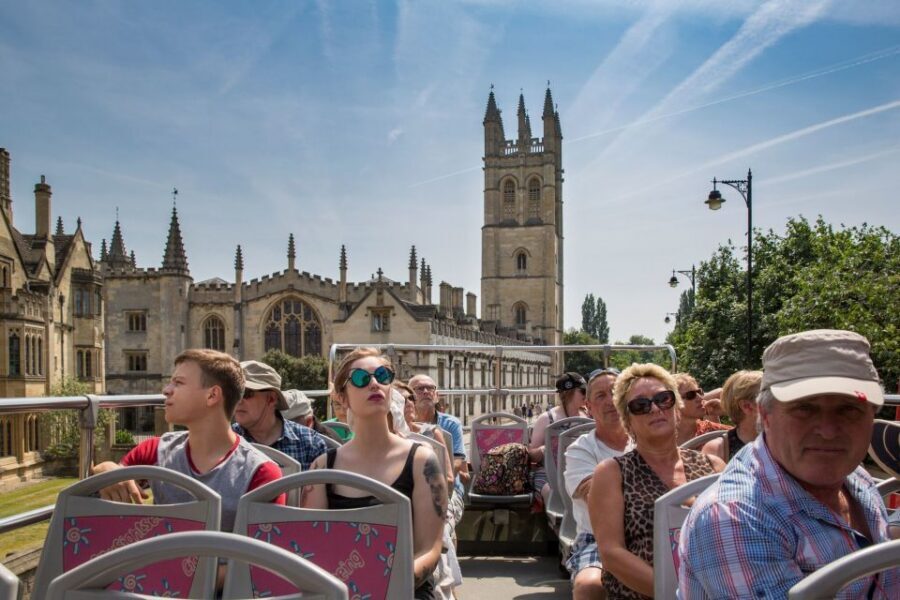 Oxford: City Sightseeing Hop-On Hop-Off Bus Tour - Oxford Castle Heritage and the Carfax Tower add-on