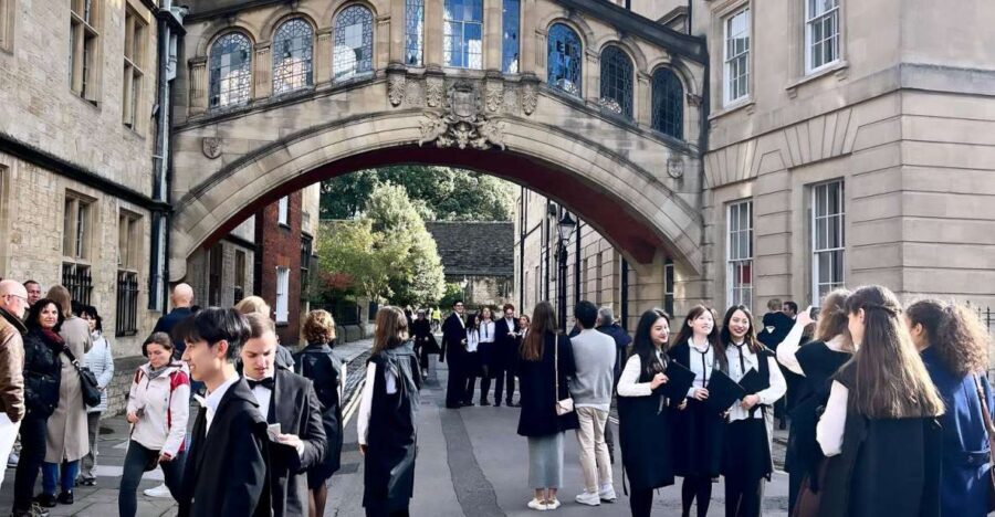 Oxford: City & University Tour with College entry included - All Souls College and the Covered Market: where the tour shifts to Oxford life