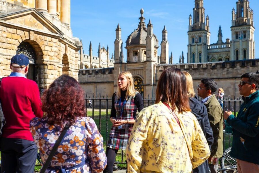 Oxford: University and City Walking Tour with Alumni Guide - Bodleian Library and Trinity College Stops You’ll Feel in Your Bones