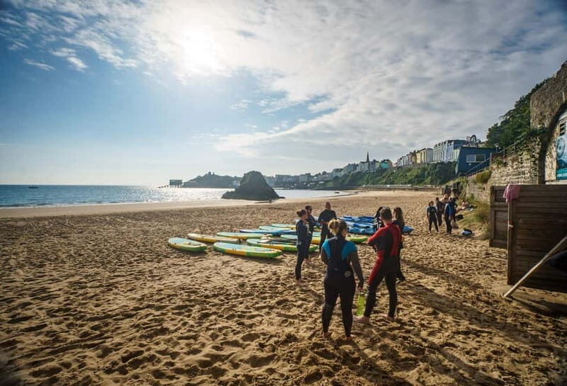 Pembrokeshire: Paddle Boarding At Tenby North Beach - The tide-driven plan: why your session time changes