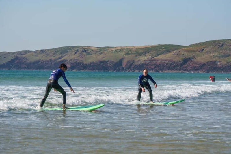 Pembrokeshire: Surfing Lessons with Qualified Instructors - Your 2-hour lesson flow at Freshwater West and Manorbier